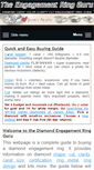 Mobile Screenshot of engagementringguru.com